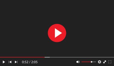 Modern Çokluortam Video Oynatıcı Web Şablonu