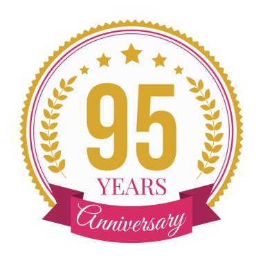 Logo 95 Yıldönümü Kutlama Şablonu