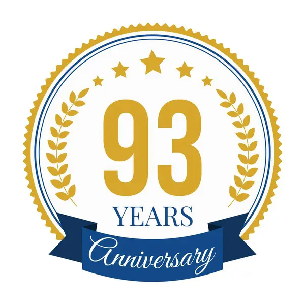 Logo 93 Yıldönümü Kutlama Şablonu