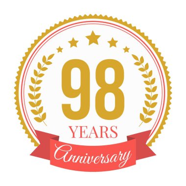Logo 98 Yıldönümü Kutlama Şablonu