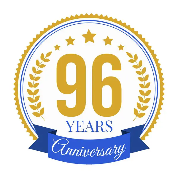 Logo 96 Yıldönümü Kutlama Şablonu