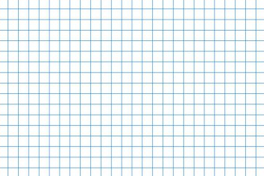 Kafeste beyaz çarşaf, kafeste defter. Vektör illüstrasyonu