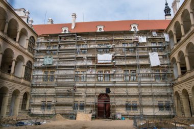 Litomysl Kalesi, Çek Cumhuriyeti - 26 Ağustos 2024: litomysl hrad unesco. Yüksek kalite fotoğraf