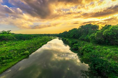 Sunset Lake topluluğu Palave Dominik Cumhuriyeti