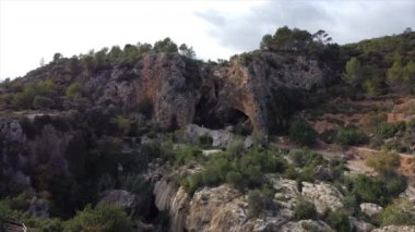 Dağlardaki güzel doğa manzarası