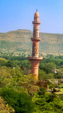 Daultabad Kalesinden Chand Minar, Shambhaji Nagar