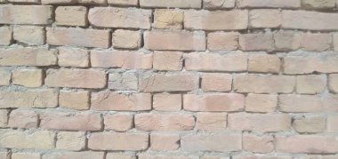 Yüksek kaliteli tuğla duvar desenli arka plan. Renk ve dokuda doğal varyasyonları olan engebeli ve otantik tuğla deseni..