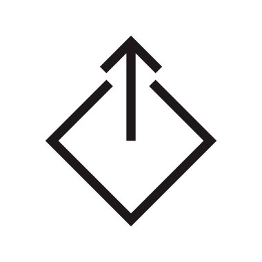 Mimari kuzey oku ve pusula ana hatlı vektörü