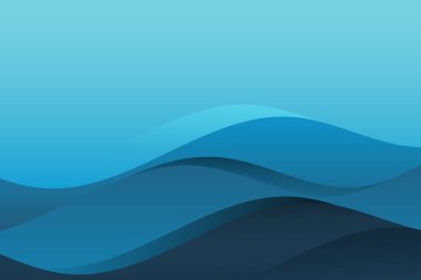 Mavi çizgili basit arkaplan