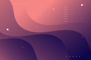 Şeftali ve donanmayla modern arkaplan