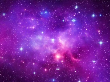 Galaksi yıldızlarının doku arkaplanı