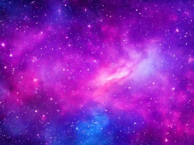 Galaksi yıldızlarının doku arkaplanı