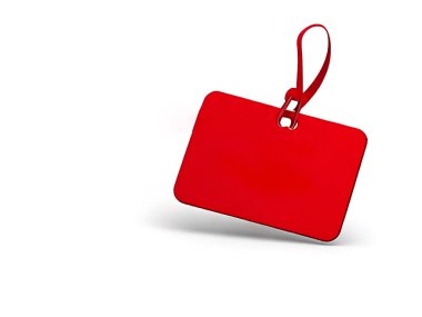 Boş fiyat etiketi izole teklif etiketi 