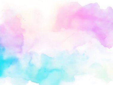 Soyut suluboya pastel etkisi 