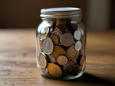 Ai 'nin ürettiği bir kavanoz bozuk para.