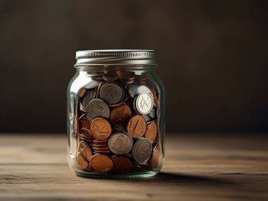 Ai 'nin ürettiği bir kavanoz bozuk para.