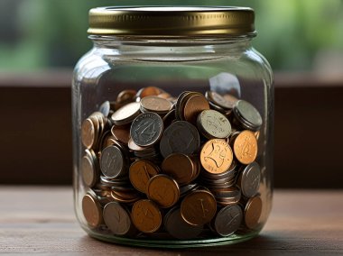 Ai 'nin ürettiği bir kavanoz bozuk para.