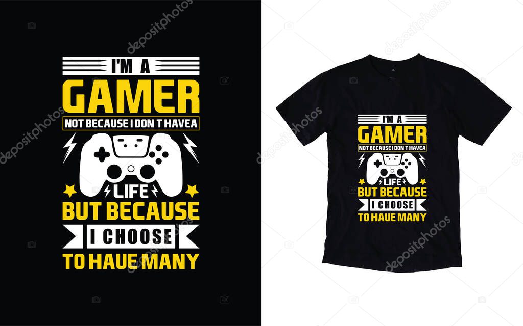 Gaming t shirt design, video game t shirt design, lover gamer t shirt design, Gaming t-Shirt High Quality is Unique Design, Gaming vector. Gamer t shirt design..