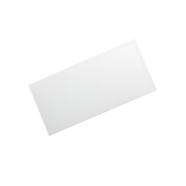 Bu resim şeffaf bir arkaplanda izole edilmiş boş bir beyaz dikdörtgen kartı içerir. Tasarımcılar için değerli bir özelliktir. Model modelleri ya da planlar için temiz ve kolayca özelleştirilebilir bir öğeye ihtiyaç duyarlar..