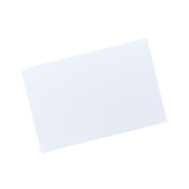 Bu resim şeffaf bir arkaplanda izole edilmiş boş beyaz dikdörtgen bir not kartı içerir. Bu tasarımcılar için değerli bir özelliktir. Model modelleri için basit bir elemente ihtiyaç duyarlar..