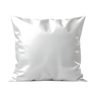 Şeffaf bir arkaplanda izole edilmiş beyaz kare bir yastığın yüksek kaliteli görüntüsü. Bu, çeşitli projeler için temiz, gerçekçi bir yastık modeline ihtiyaç duyan tasarımcılar için değerli bir değer..