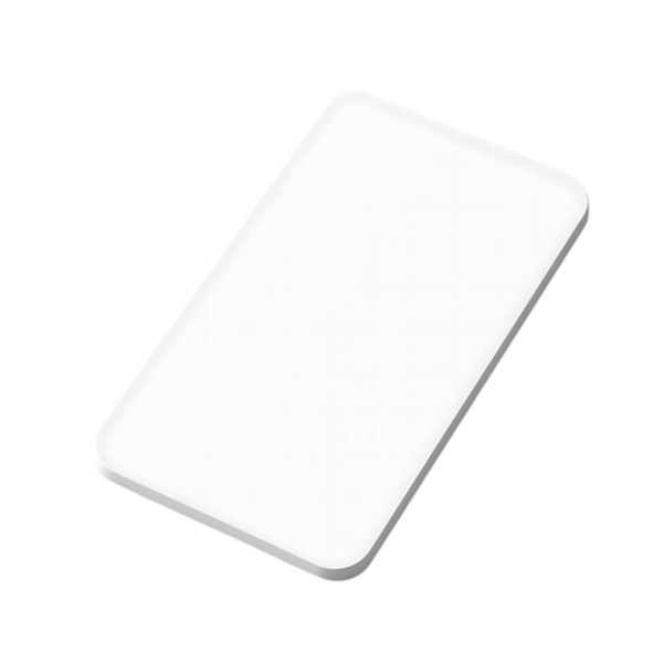 Bu yüksek kaliteli görüntü, şeffaf bir arkaplanda izole edilmiş beyaz bir dikdörtgen tepsi içerir. Bu, tasarımcılar için temiz ve çok yönlü bir makete ihtiyaç duyan değerli bir mal..