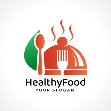 Yemek Kanalı Logosu tasarım şablonu