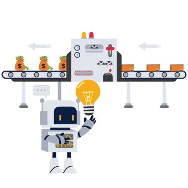 Otomasyon robot kol makinesi Sohbet robotu