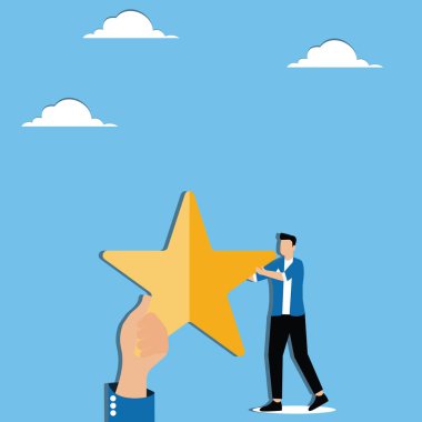 Büyük eller insana yıldız verir.