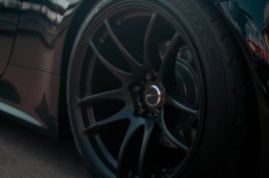 Odessa, Ukrayna, 12.08.2017 Drift Yarışması. Yüksek kalite fotoğraf