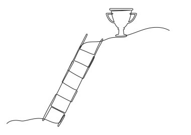 Başarıya giden yol. Zirvedeki kupa için adımlar. 