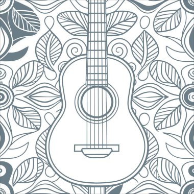 müzik aletleri ile Seamless Modeli