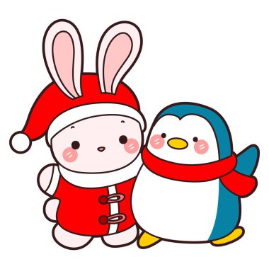 Şirin tavşan ikonu. Günlük aktivitelerde komik tavşan..