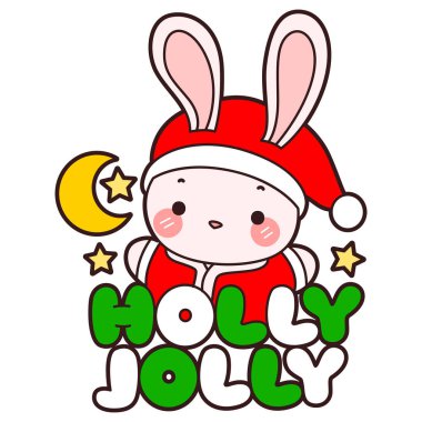 Şirin tavşan ikonu. Günlük aktivitelerde komik tavşan..