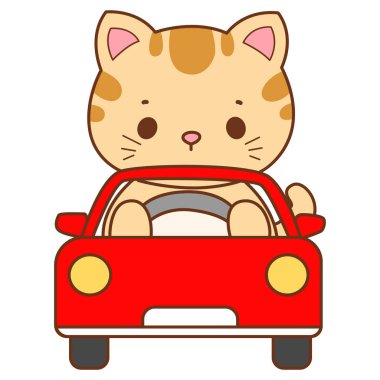 Çeşitli aktiviteleri olan bir grup sevimli kedi. Kupa defteri ve çıkartma için Kawaii hayvan kedisi. Komik kedi çizimleri..