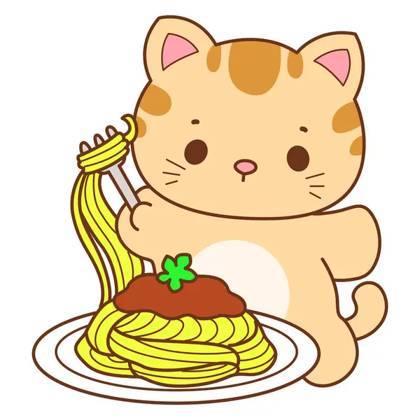 Çeşitli aktiviteleri olan bir grup sevimli kedi. Kupa defteri ve çıkartma için Kawaii hayvan kedisi. Komik kedi çizimleri..