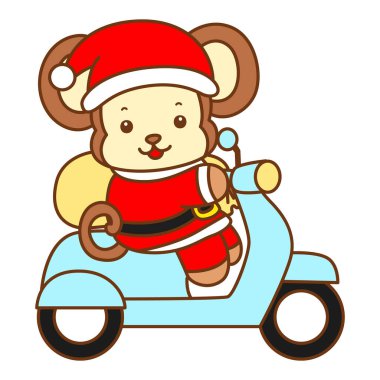 Şirin maymun vektör ikonu. Komik bebek maymun hayvan serisi örnekleri. Yumuşak Maymun Tasarımları Hayatı.