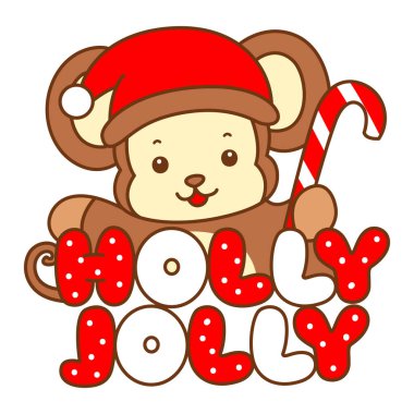 Şirin maymun vektör ikonu. Komik bebek maymun hayvan serisi örnekleri. Yumuşak Maymun Tasarımları Hayatı.