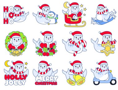 Şirin Seal vektör ikonu. Komik bebek fok hayvan serisi illüstrasyonu. Yumuşak Mühür Tasarımlarının Hayatı.