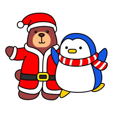 Sevimli ayı ikonu. Günlük aktivitelerde komik ayı..