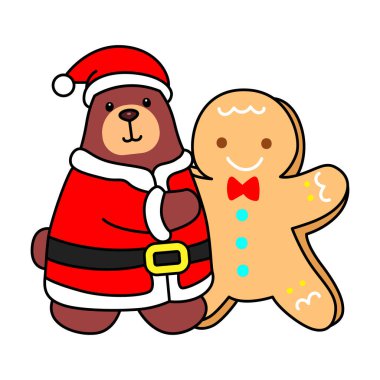 Sevimli ayı ikonu. Günlük aktivitelerde komik ayı..