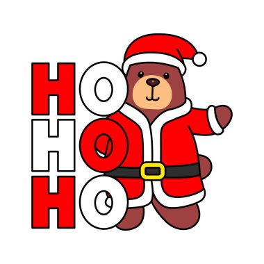 Sevimli ayı ikonu. Günlük aktivitelerde komik ayı..