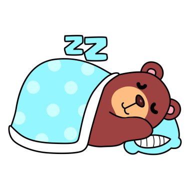 Sevimli ayı ikonu. Günlük aktivitelerde komik ayı..