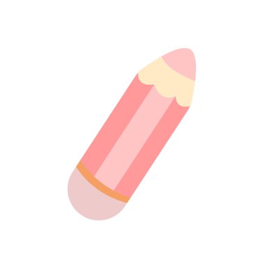 Şablon ve pastel renkli şirin yapış yapış planlayıcılar. Şirin pembe pastel boya ikonu