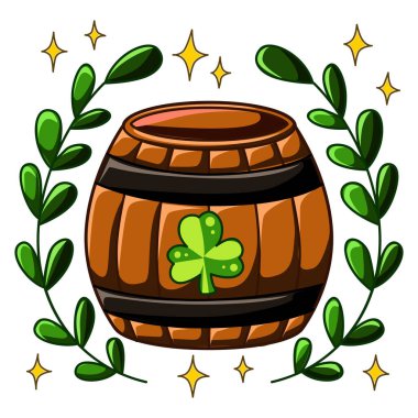 Aziz Patrick Günü 'nün çıkartması ya da kutlama için Patrick Festivali .