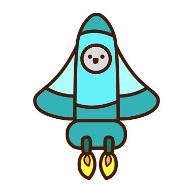 Uzay ve galaksi illüstrasyonlarının vektör sanatı. Uzay ve galaksi çizimlerinin renklendirme sayfaları.