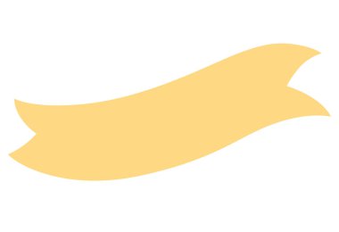 Basit sarı boş kurdele taşıyıcı sanatı. Klasik kurdele afiş çizimleri seti. Boş başlık kurdele vektör sanatı. El çizimi boş başlık klipsi sanatını ayarla. Basit başlık yay vektör klipsi sanatı.