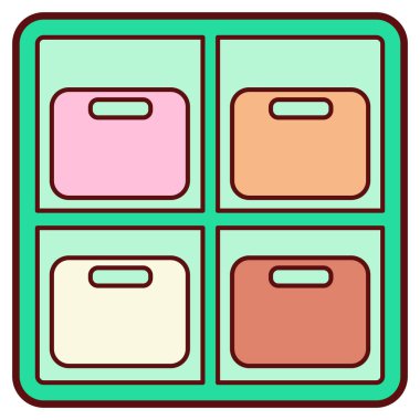 Anaokulu ve çocuk odası eğitimi için çocuk odası ya da oyun grubu çıkartmaları.