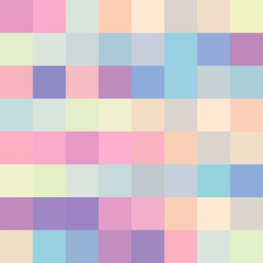 Renksiz çiçek ve yaprak deseni, kumaş için nokta ve kare.