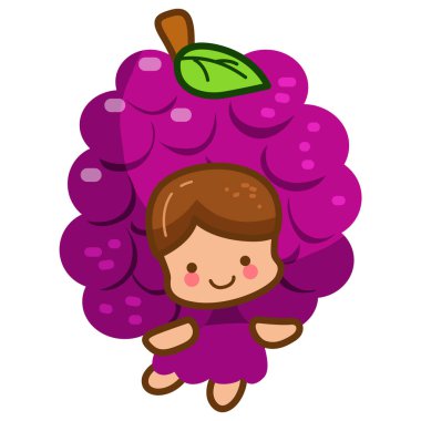 Meyvenin vektör simgeleri. Yaz meyvesi çizimleri. Taze meyvelerin tasarım unsurları. Meyve kostümlerinin vektör simgeleri. Yaz meyvesi çizimleri. Çocuklar için taze meyve kostümlerinin tasarım öğeleri.